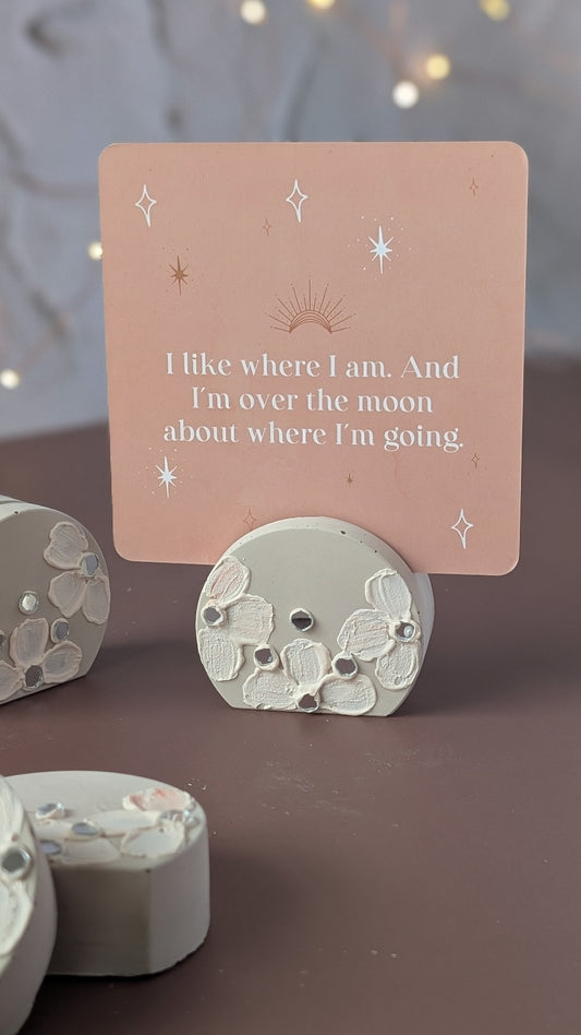 The Fragrant Jar –Handmade Photo & Wedding Table Card Holder