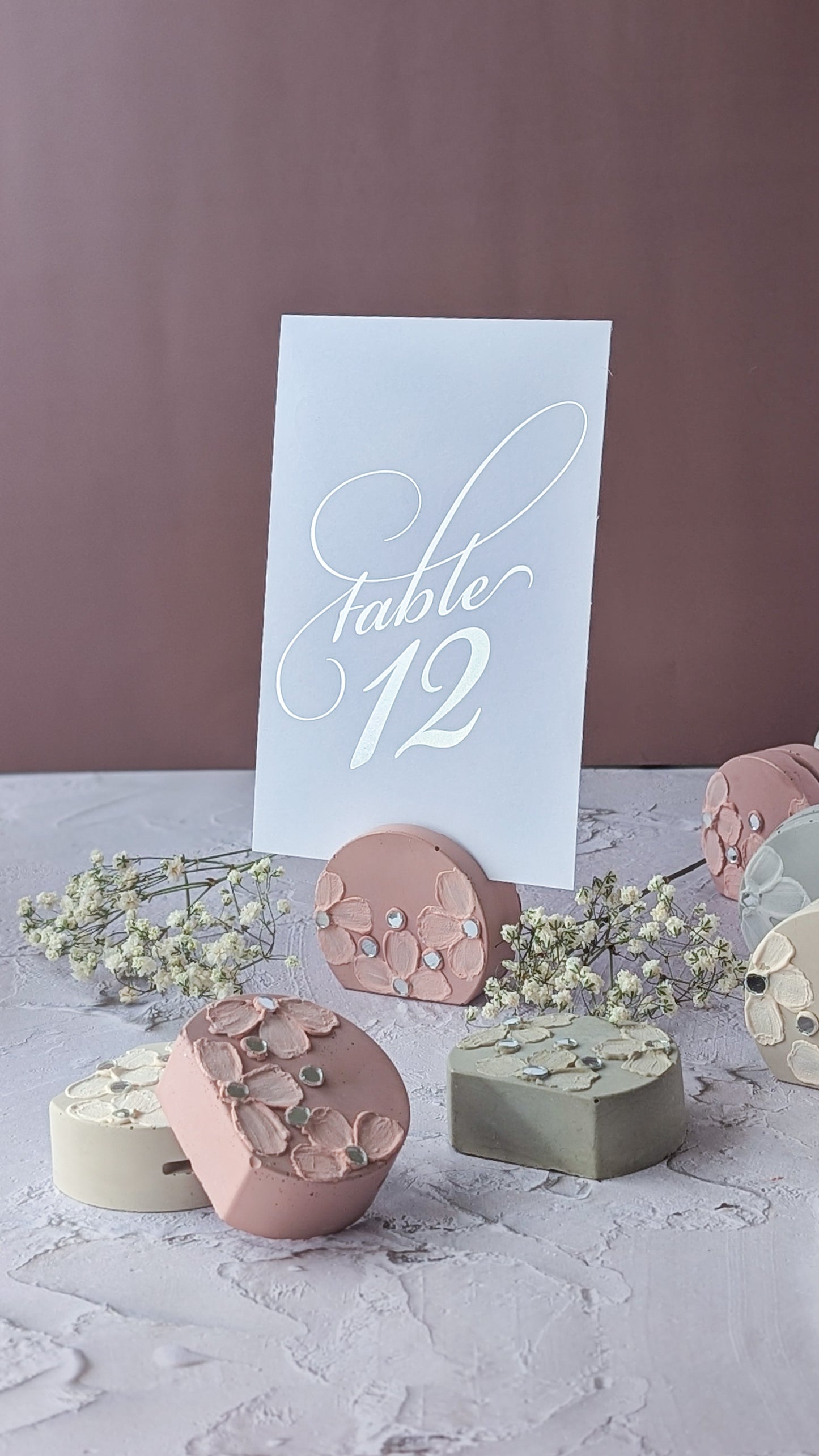 The Fragrant Jar –Handmade Photo & Wedding Table Card Holder