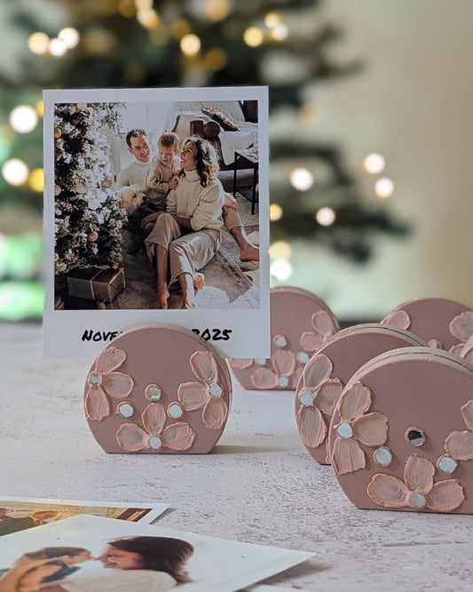 The Fragrant Jar –Handmade Photo & Wedding Table Card Holder