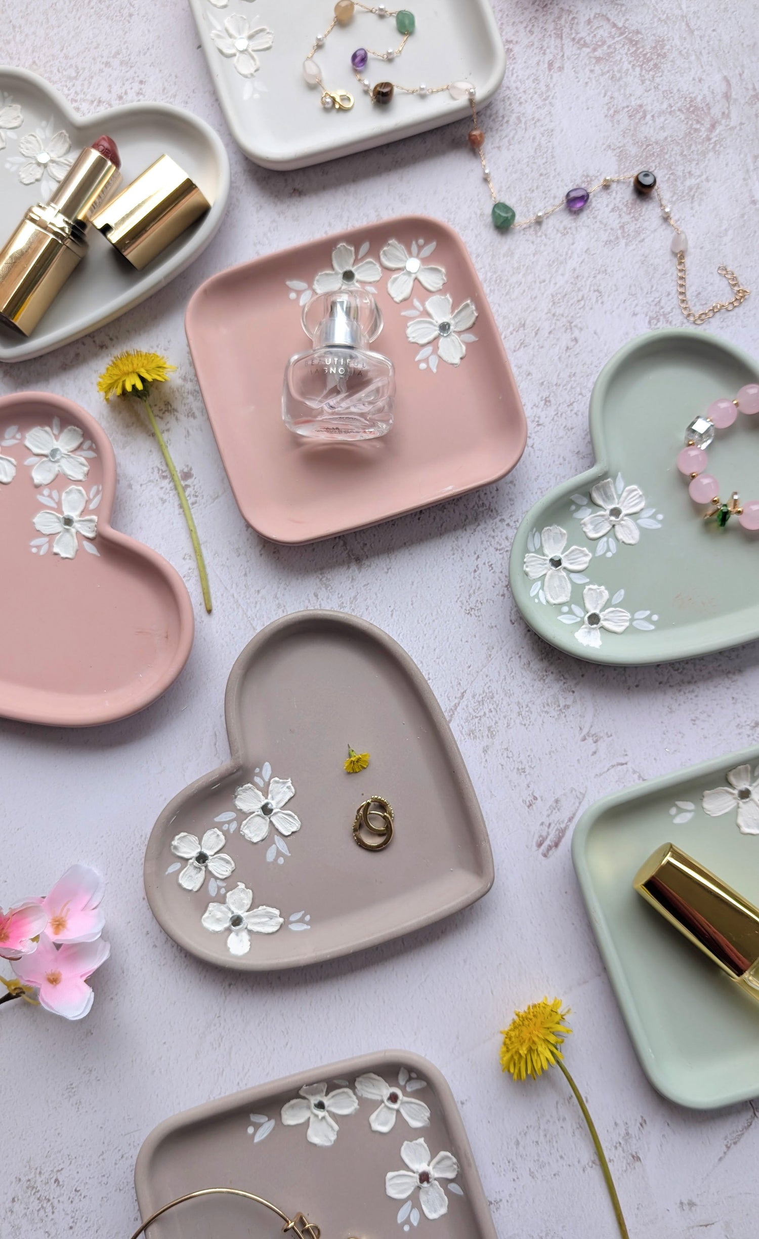 Concrete Trinket Trays | Jewelry Dish