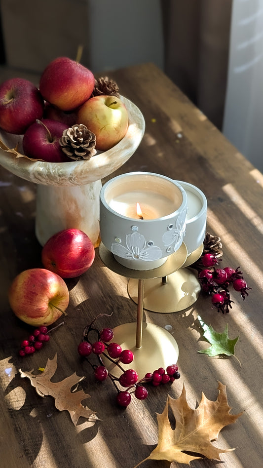 CHÂTEAU CASHMERE, Spa Inspired Concrete Candle, for timeless home décor and gifting |The Fragrant Jar