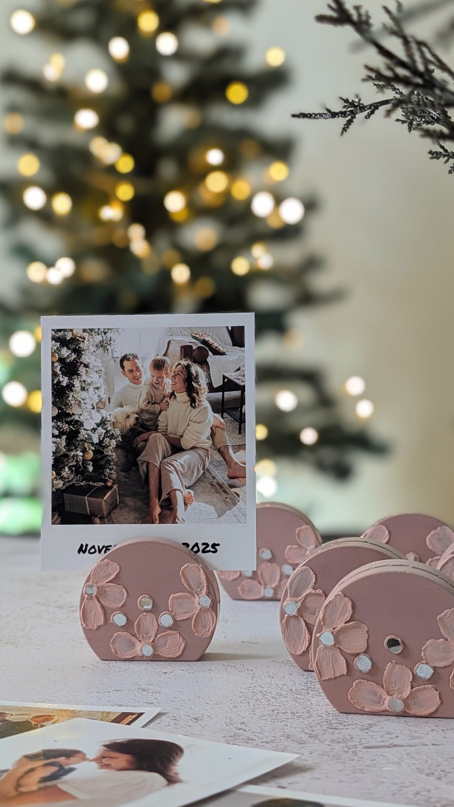 The Fragrant Jar –Handmade Photo & Wedding Table Card Holder