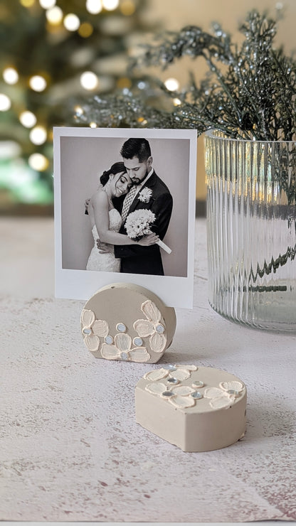 The Fragrant Jar –Handmade Photo & Wedding Table Card Holder