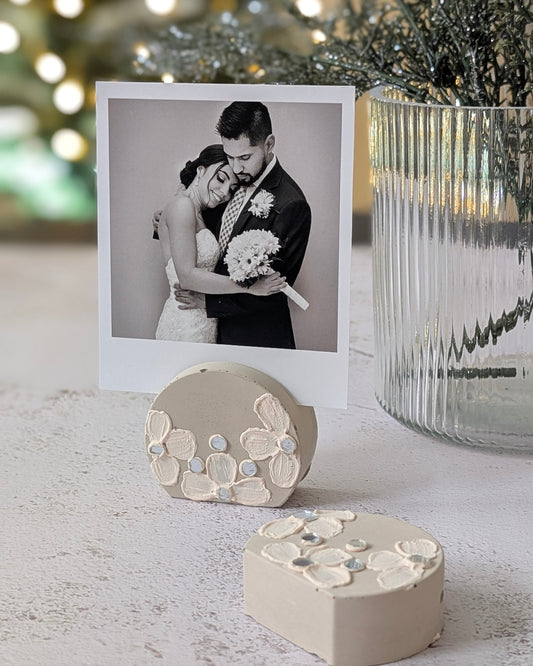 The Fragrant Jar –Handmade Photo & Wedding Table Card Holder
