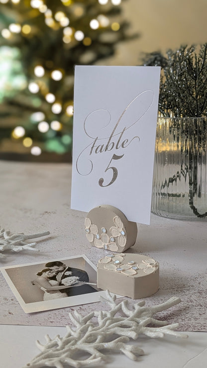 The Fragrant Jar –Handmade Photo & Wedding Table Card Holder