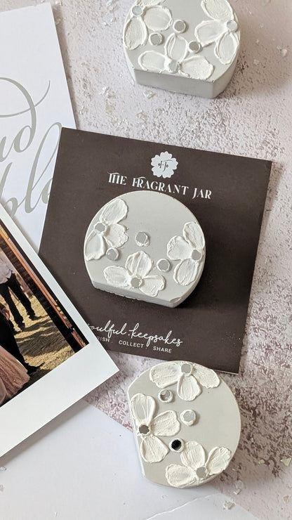 The Fragrant Jar –Handmade Photo & Wedding Table Card Holder